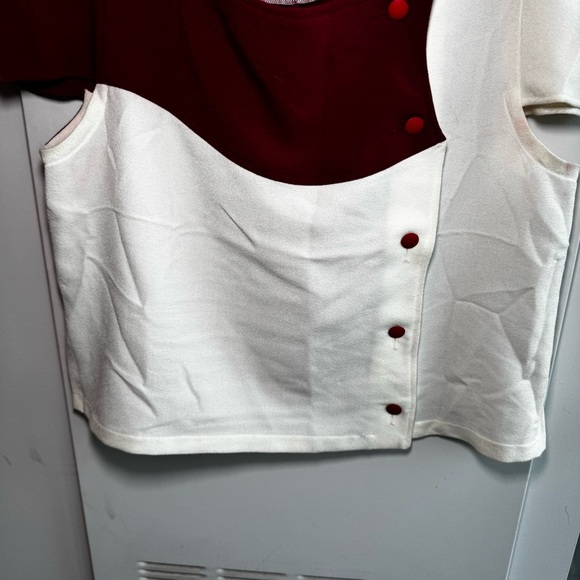 VINTAGE atelier button down suit blouse - Picture 3 of 5